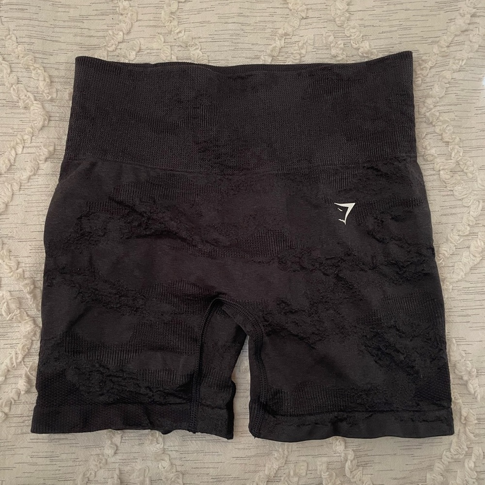 Gymshark Adapt Camo Seamless Shorts- Size small